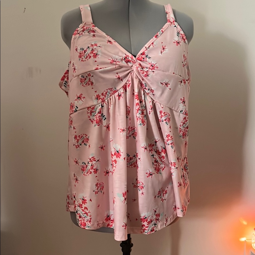Floral Pink Women's Top